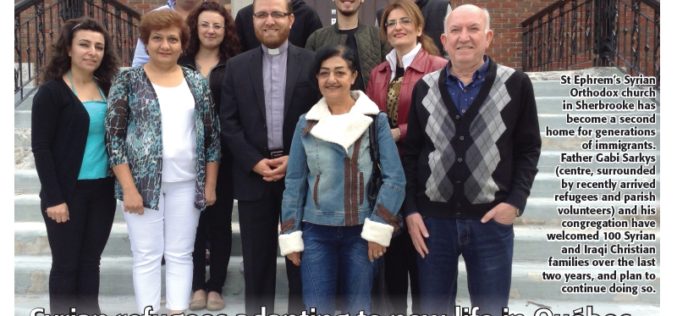 Syrian refugees adapting to new life in Québec