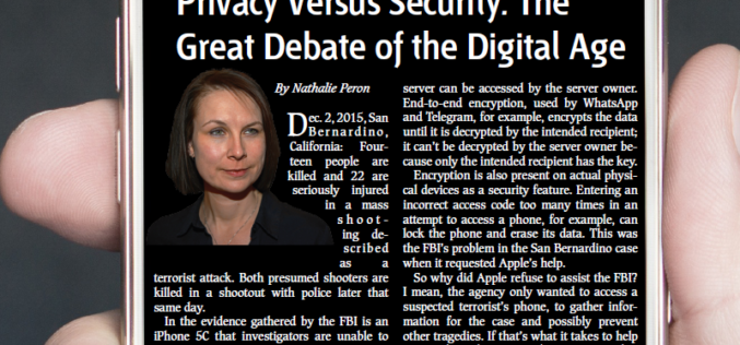 Nathalie Peron: Privacy Versus Security – The Great Debate of the Digital Age